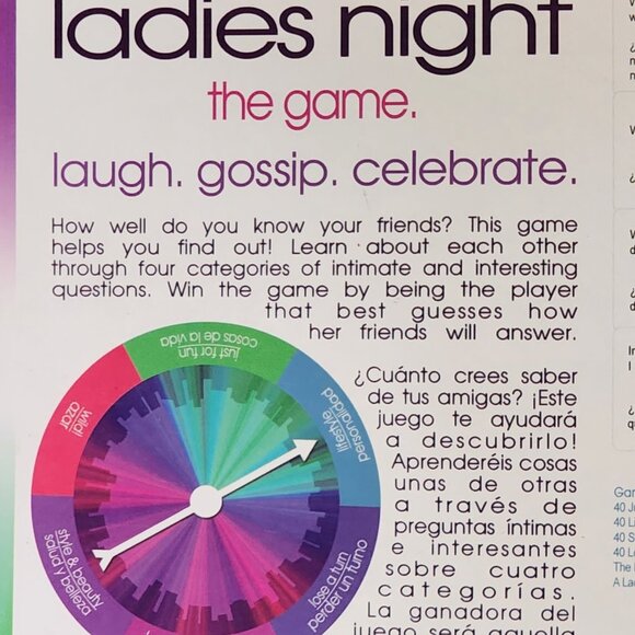 Kheper Games Presents Ladies Night The Game Laugh Gossip Celebrate 160 Cards - Picture 3 of 16